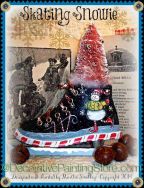 Skating Snowie ePattern - Martha Smalley - PDF DOWNLOAD